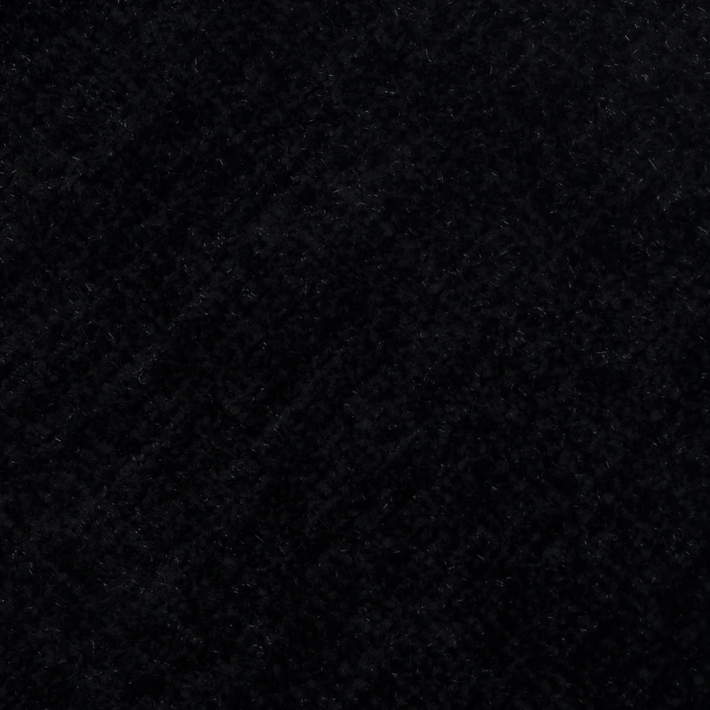 Čierny koberec LUND 50x80 cm