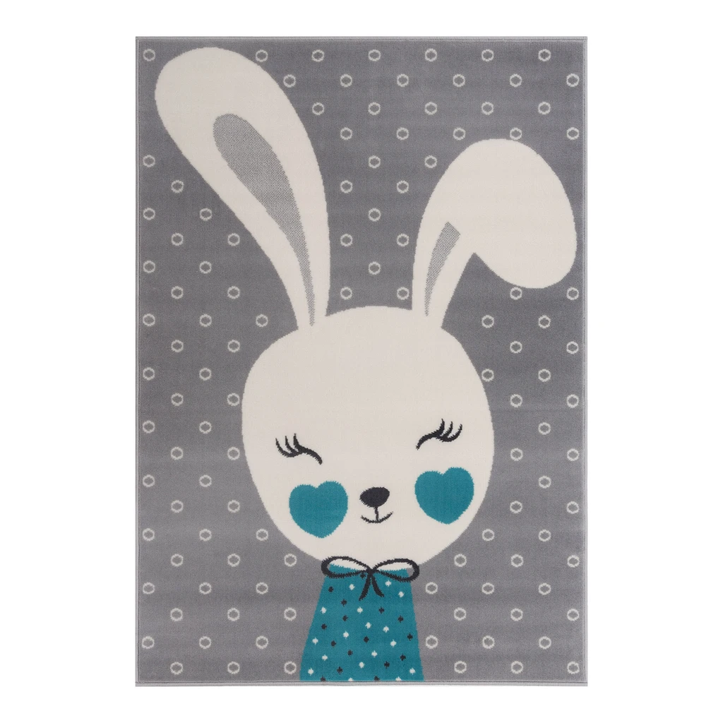 Koberec tyrkysový KRÁLIK 120x170 cm