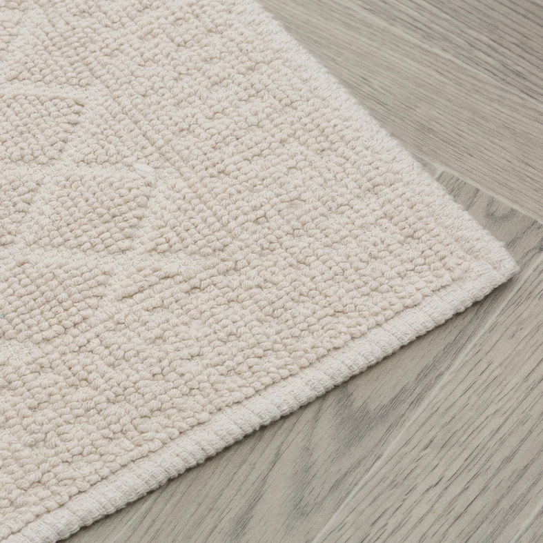 Geometrický koberec OSLO v kosoštvorcoch, krémový 50x80 cm