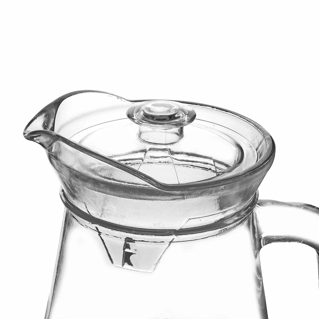 Sklenený džbán s vekom 1,3 l