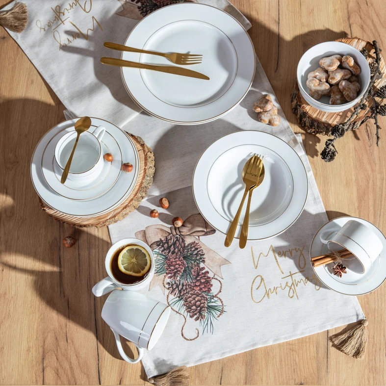 Porcelánový dezertný tanier ORO 20 cm