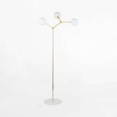 Stojacia lampa v zlatej farbe FAIRY