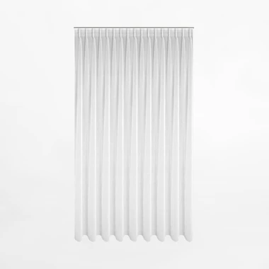 Záclona na flexi páske biela LAYLA 300x300 cm