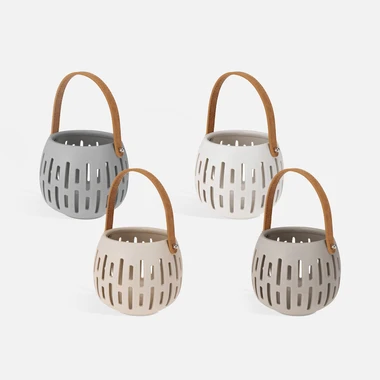 Lampáš s úchytkou 14x12 cm MIX