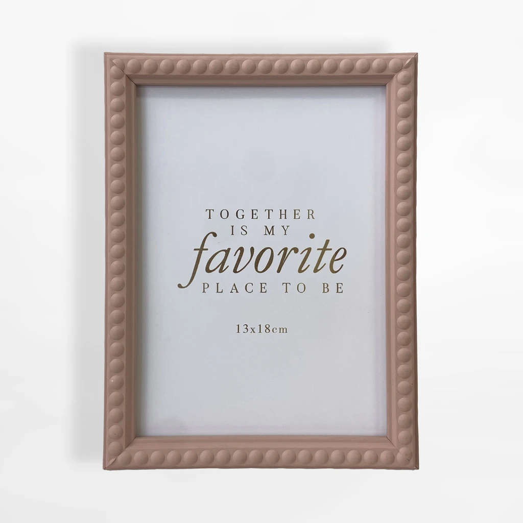 Rám na fotografie 13x18 cm ružový