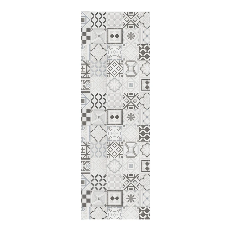 Behúň do kuchyne modrý, s marockým vzorom, 67x200 cm