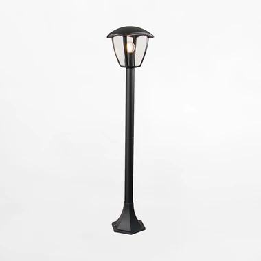 Vonkajšia stojacia lampa LANTERN čierna