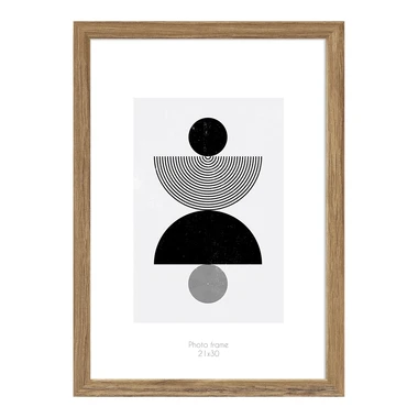 Rámik na fotografiu 21 x 30 hnedý KYOTO