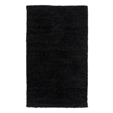 Čierny koberec LUND 50x80 cm