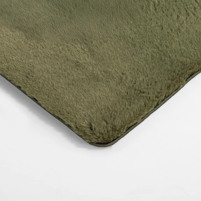 Zelený moderný koberec RABBIT, 80x150 cm