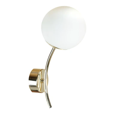 Nástenné svietidlo VOLTA guľa zlaté