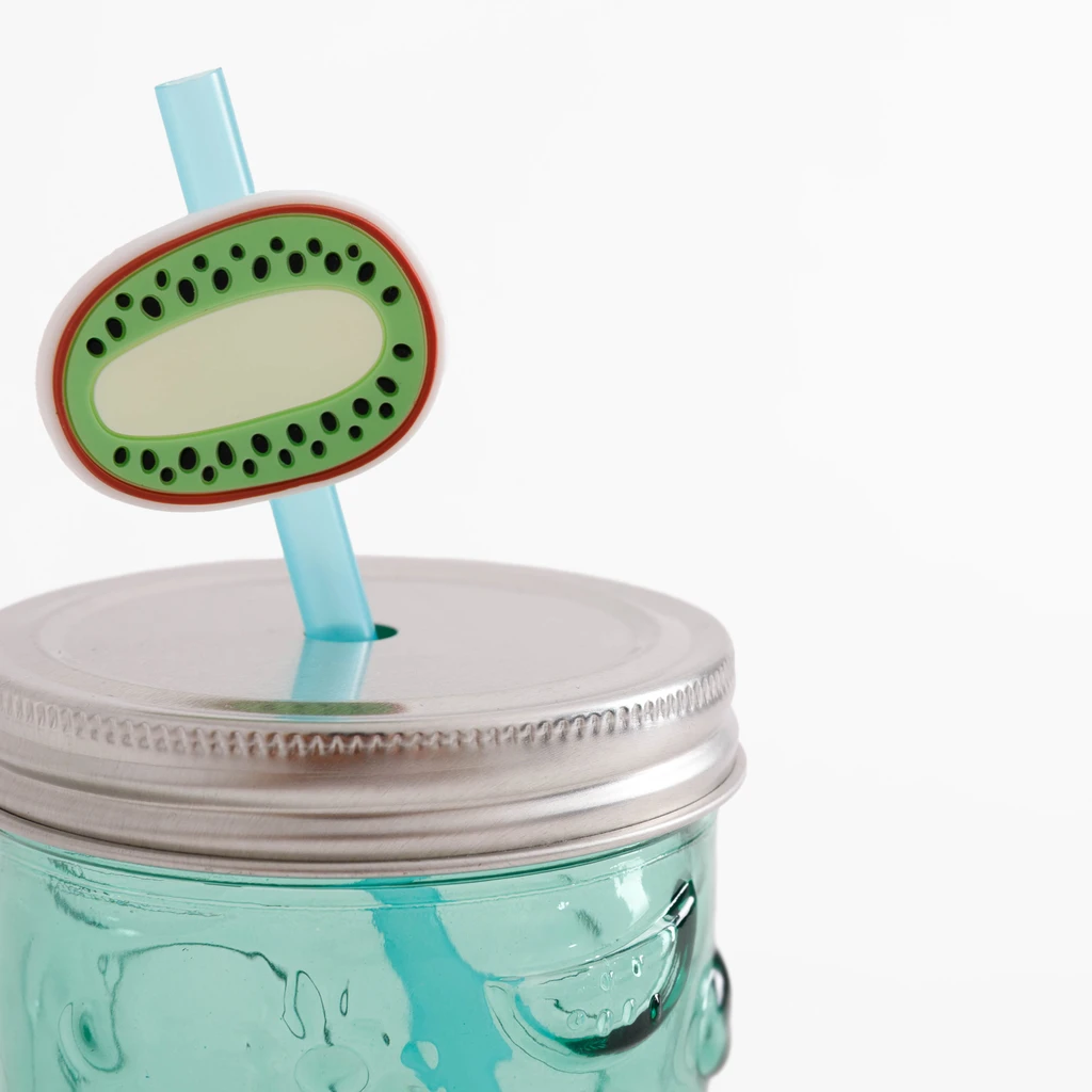 Pohár so slamkou 500 ml MIX