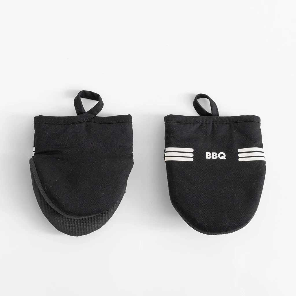 Dwie rękawice kuchenne BBQ