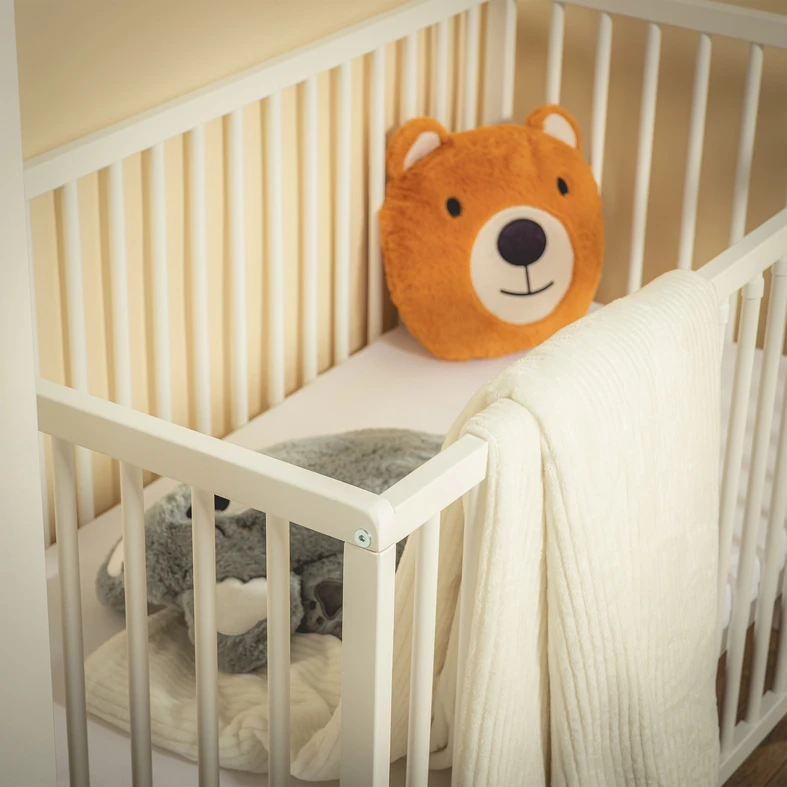 Vankúš plyšák MIMI MACKO 33x30 cm