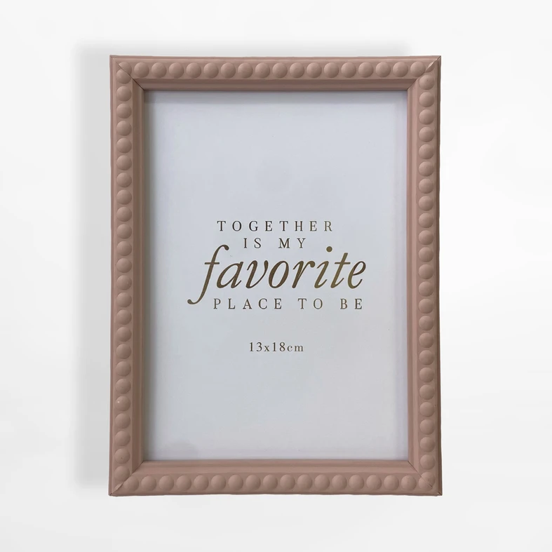 Rám na fotografie 13x18 cm ružový