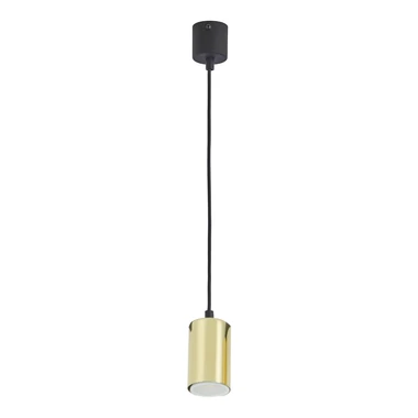Závesná lampa čierno-zlatá LOGAN I