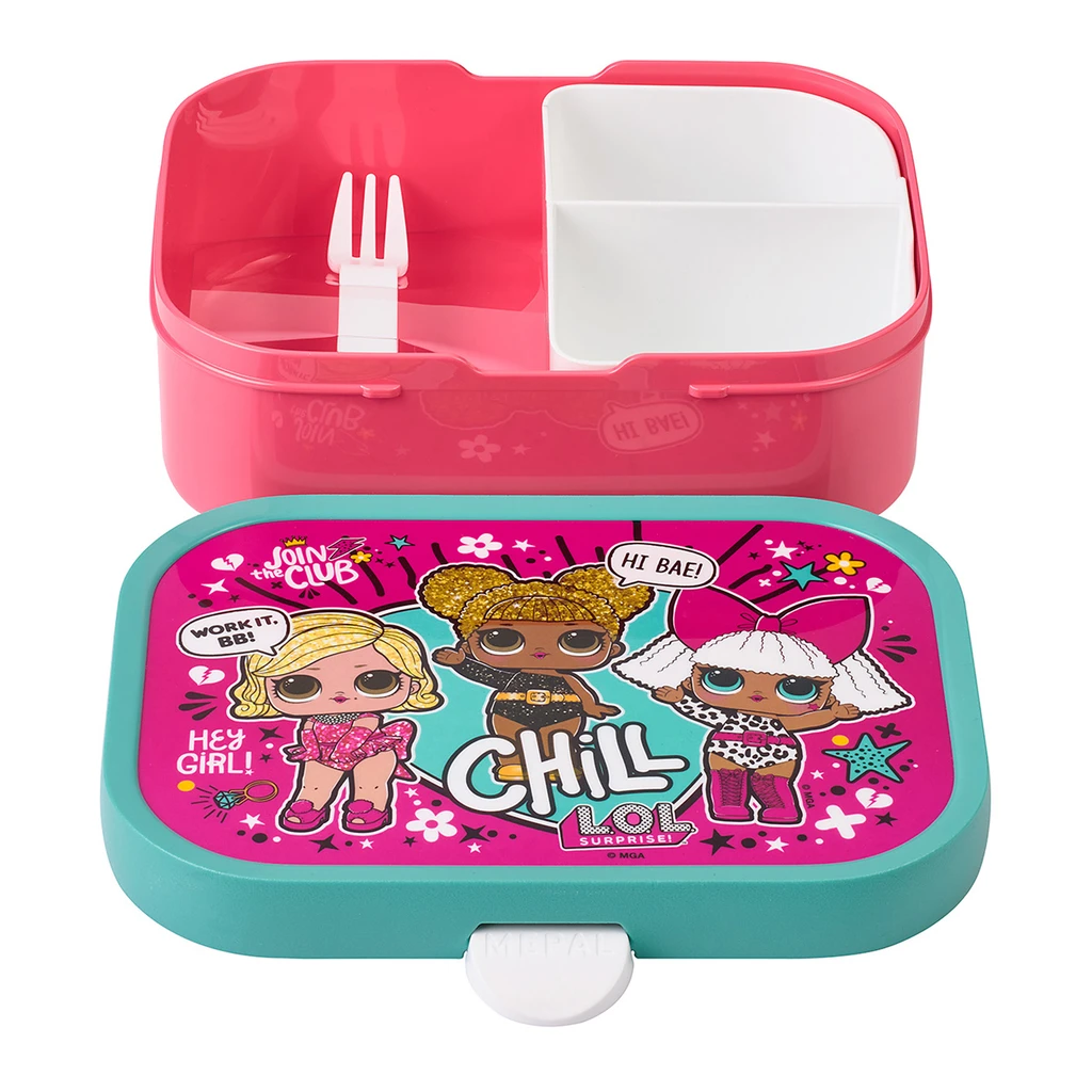Detský desiatový box s priehradkami L.O.L. SURPRISE