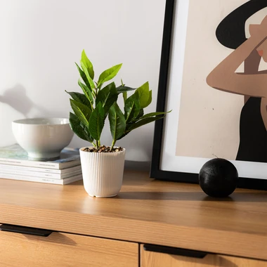 Umelý kvet v kvetináči 25 cm