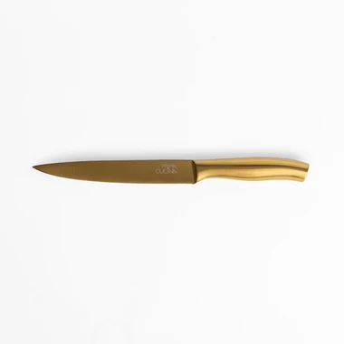 Nôž na krájanie TOKYO zlatý 20 cm