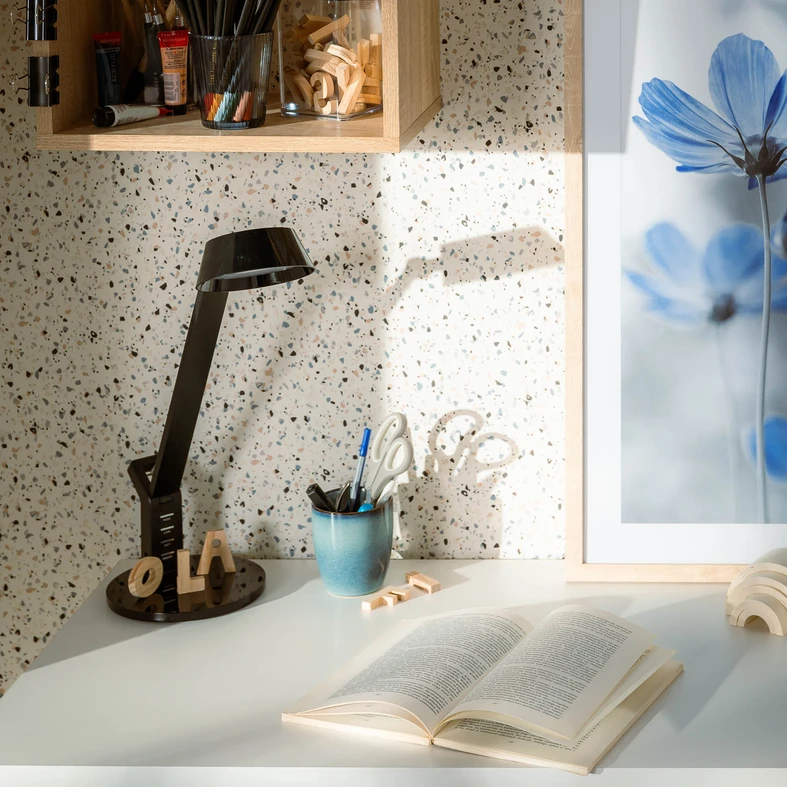 Stolná lampa LED LUMEN ML4400 čierna