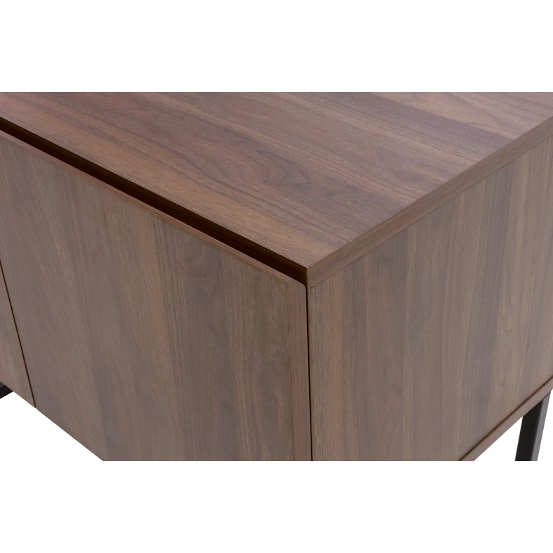 Komoda na lyžinách HAGA, orech