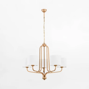 Závesné svietidlo v zlatej farbe MARANELLO