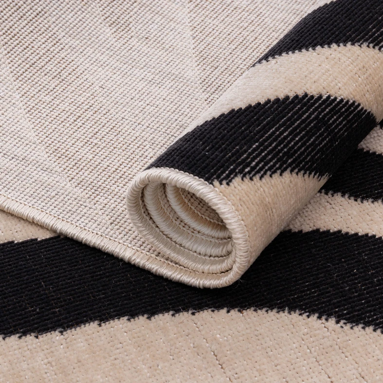 Koberec so strapcami zebra ETNIKY 80 x 150 cm