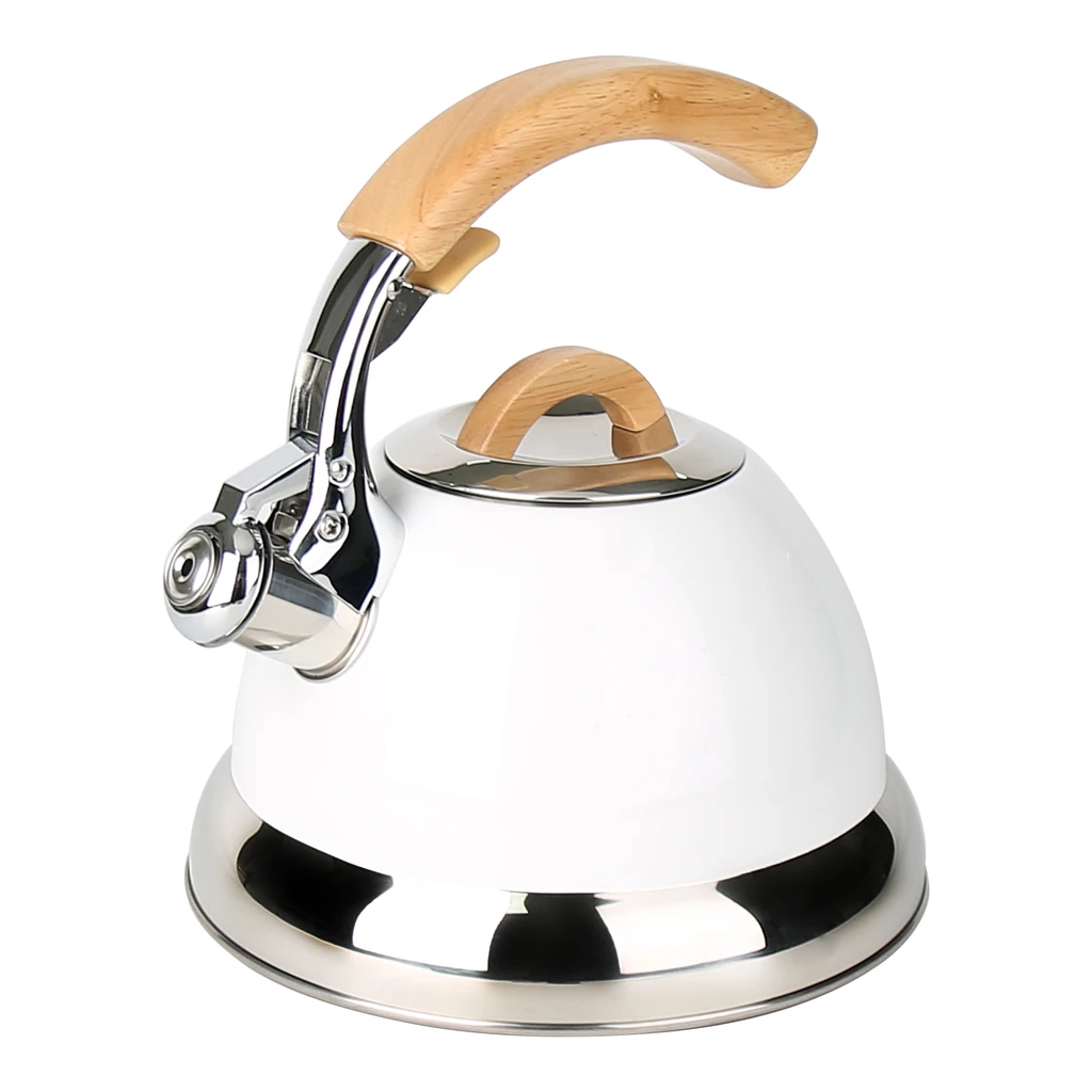 Rýchlovarná kanvica s píšťalkou čierna 2,8 l