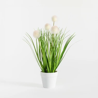 Umelá tráva v kvetináči 35 cm