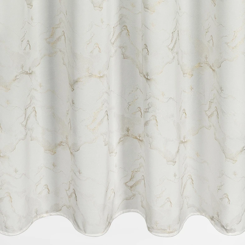 Záves na kolieskach ecru EMILI 140x250 cm