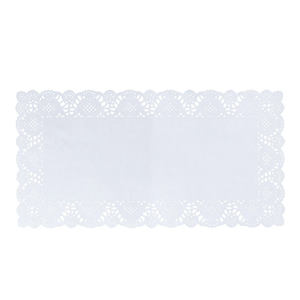 Papierové obrúsky pod zákusky 39x20 cm 12 ks