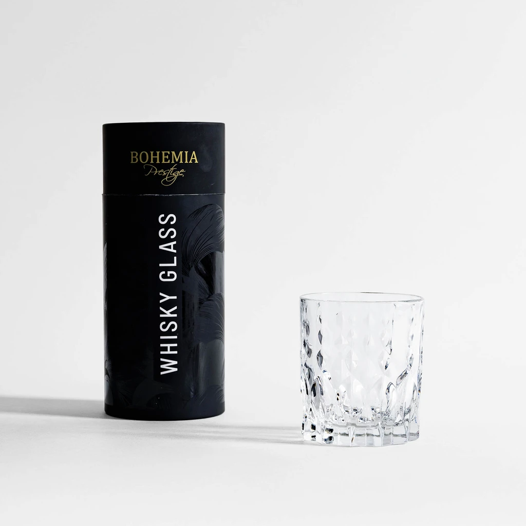 Súprava 2 pohárov na whisky BOHEMIA PRESTIGE CONTE 340 ml