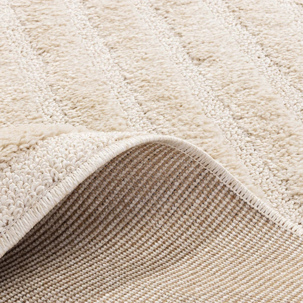 Moderný bielo-krémový koberec MONTY 120x170 cm