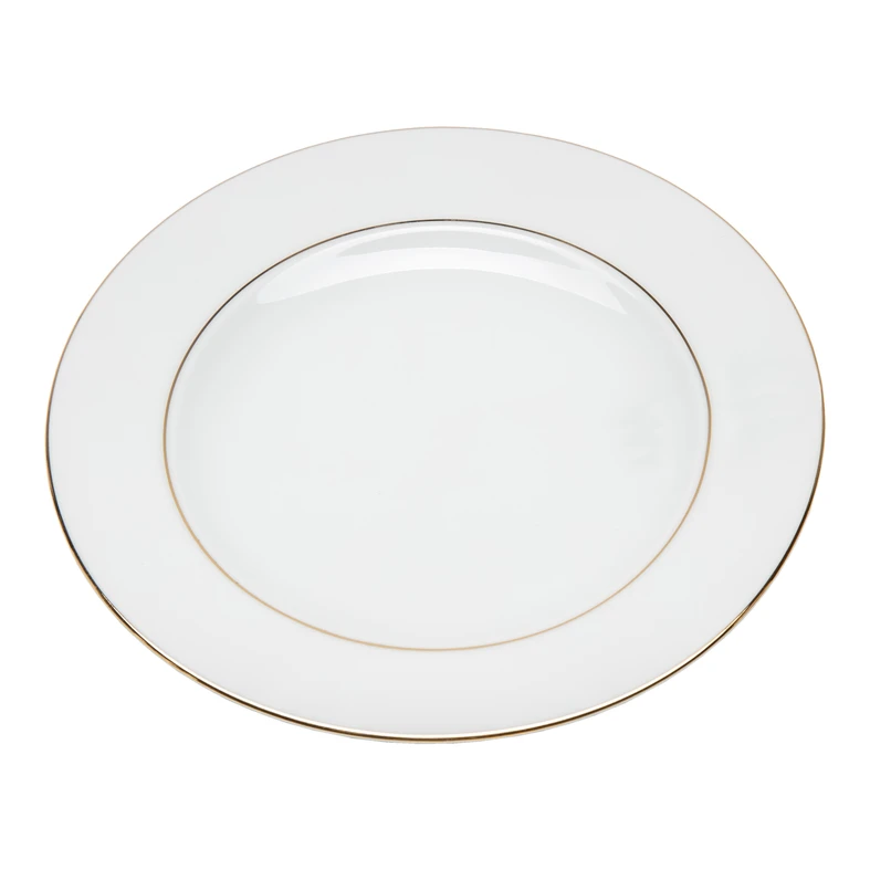 Dezertný tanier MARIA PAULA Zlatá línia 20 cm