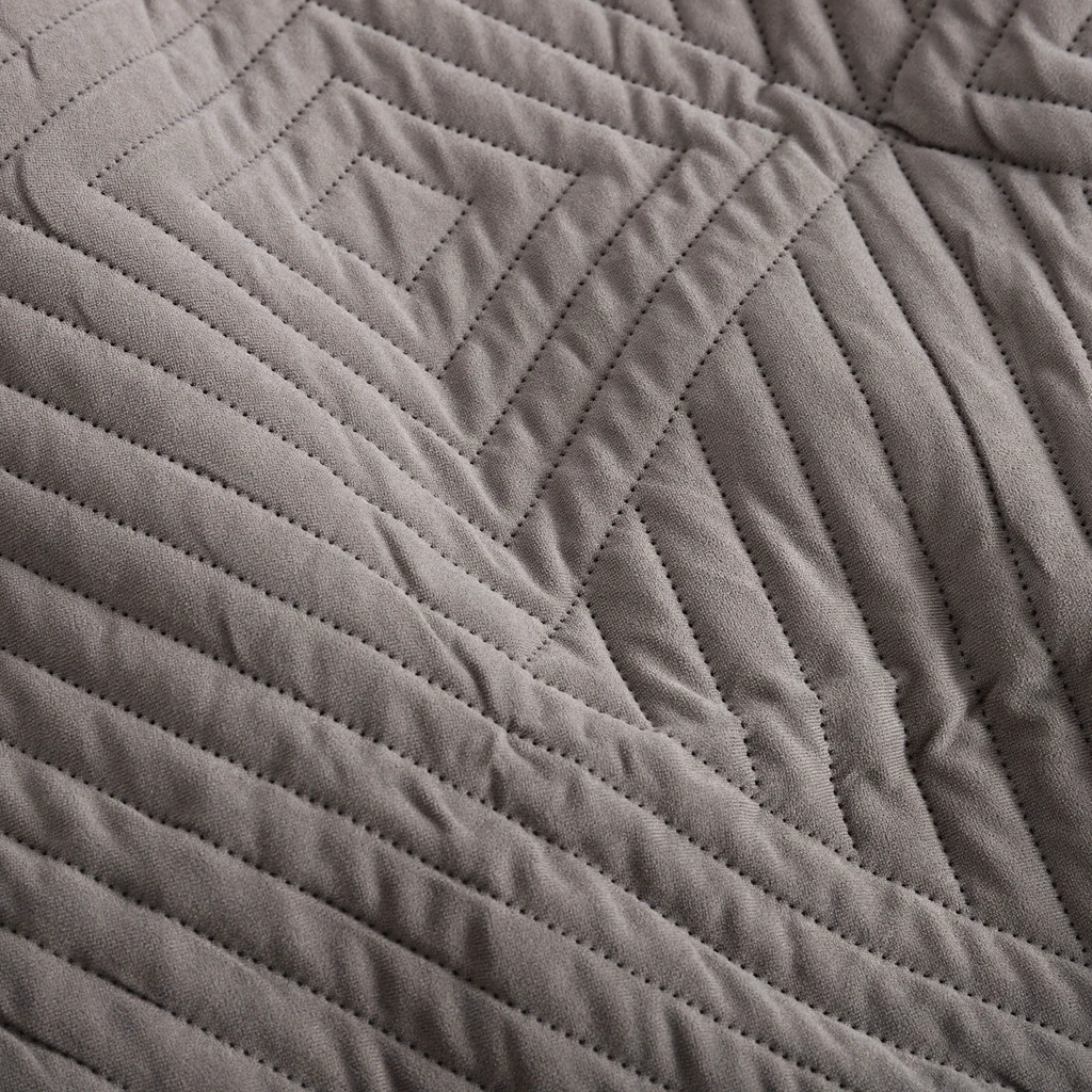 Narzuta szara MATTO 200x220 cm - detal.