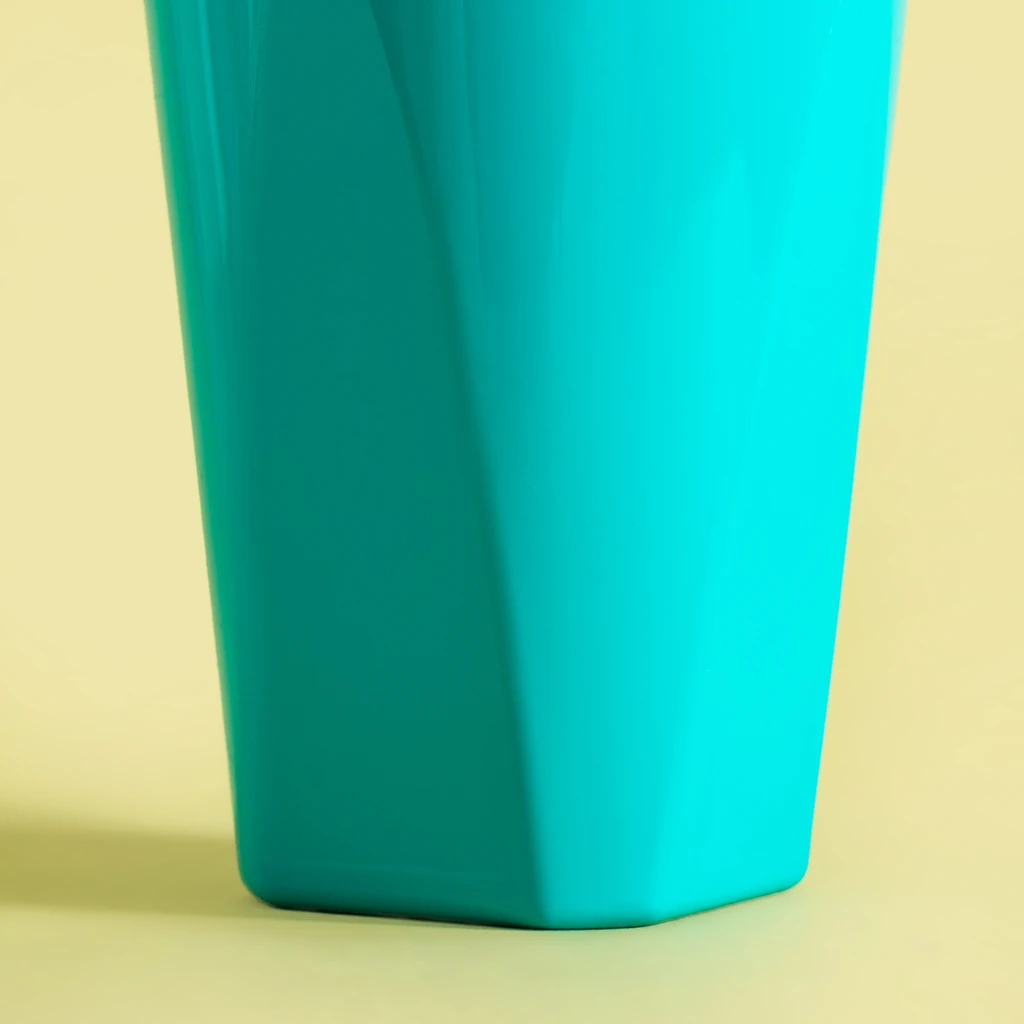 Súprava plastový džbán a 4 zelené poháre