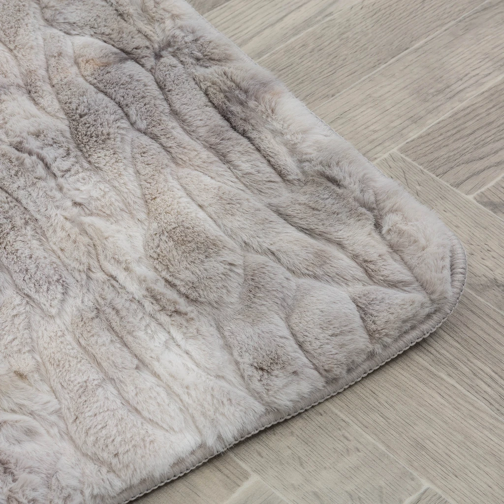 TEBY sivý koberec 60x100 cm