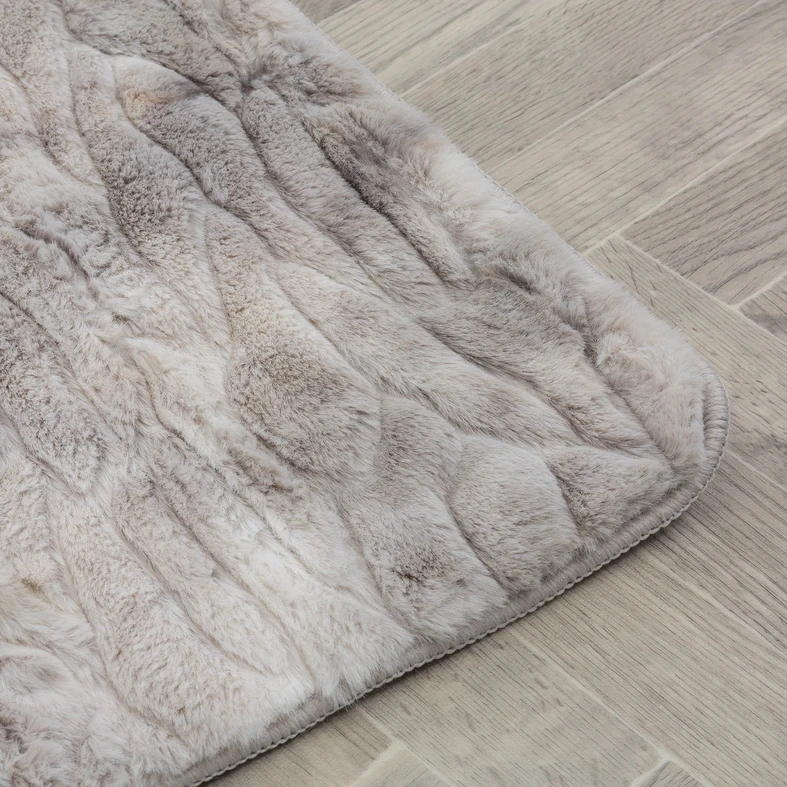 TEBY sivý koberec 60x100 cm