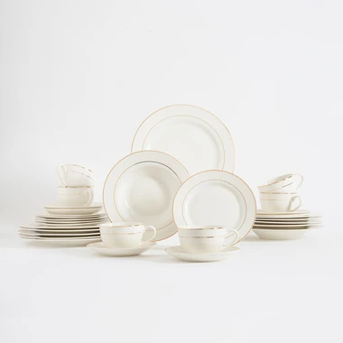 Jedálenská a kávová súprava LOUIS 30-dielna