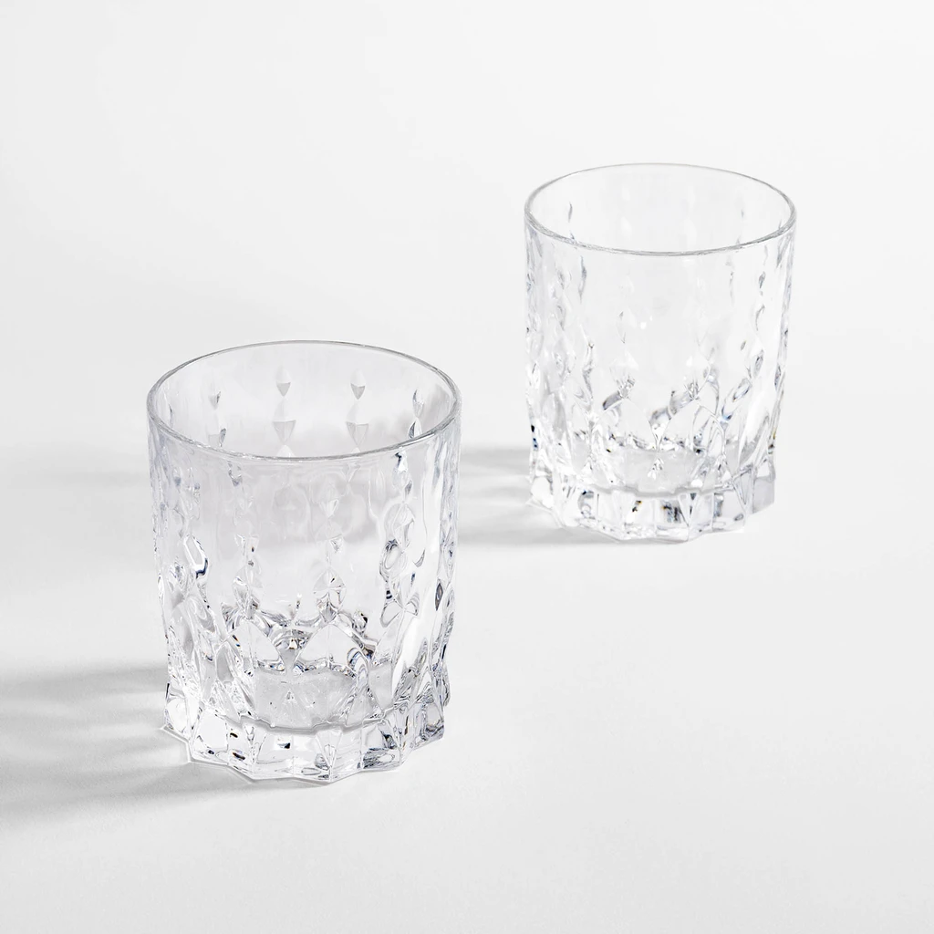 Súprava 2 pohárov na whisky BOHEMIA PRESTIGE CONTE 340 ml