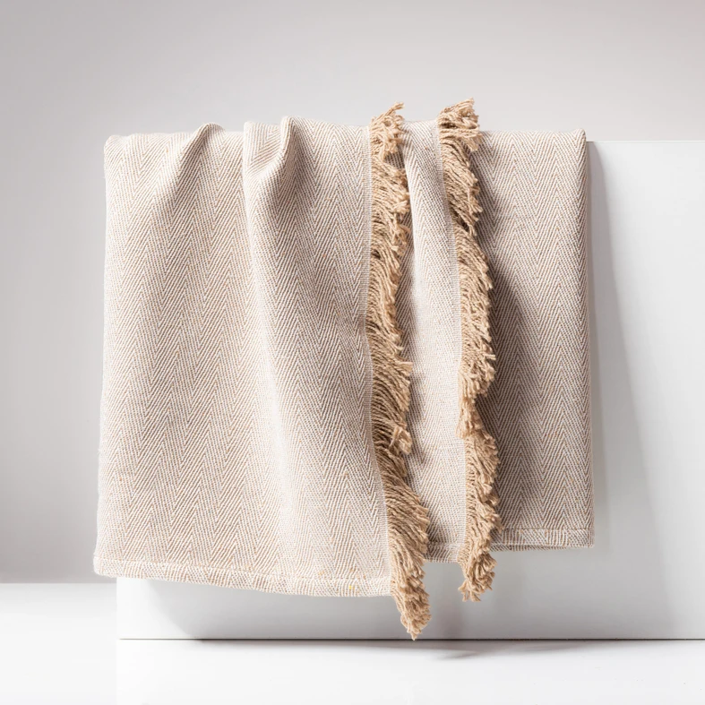 Deka DELHI béžová 180x200 cm