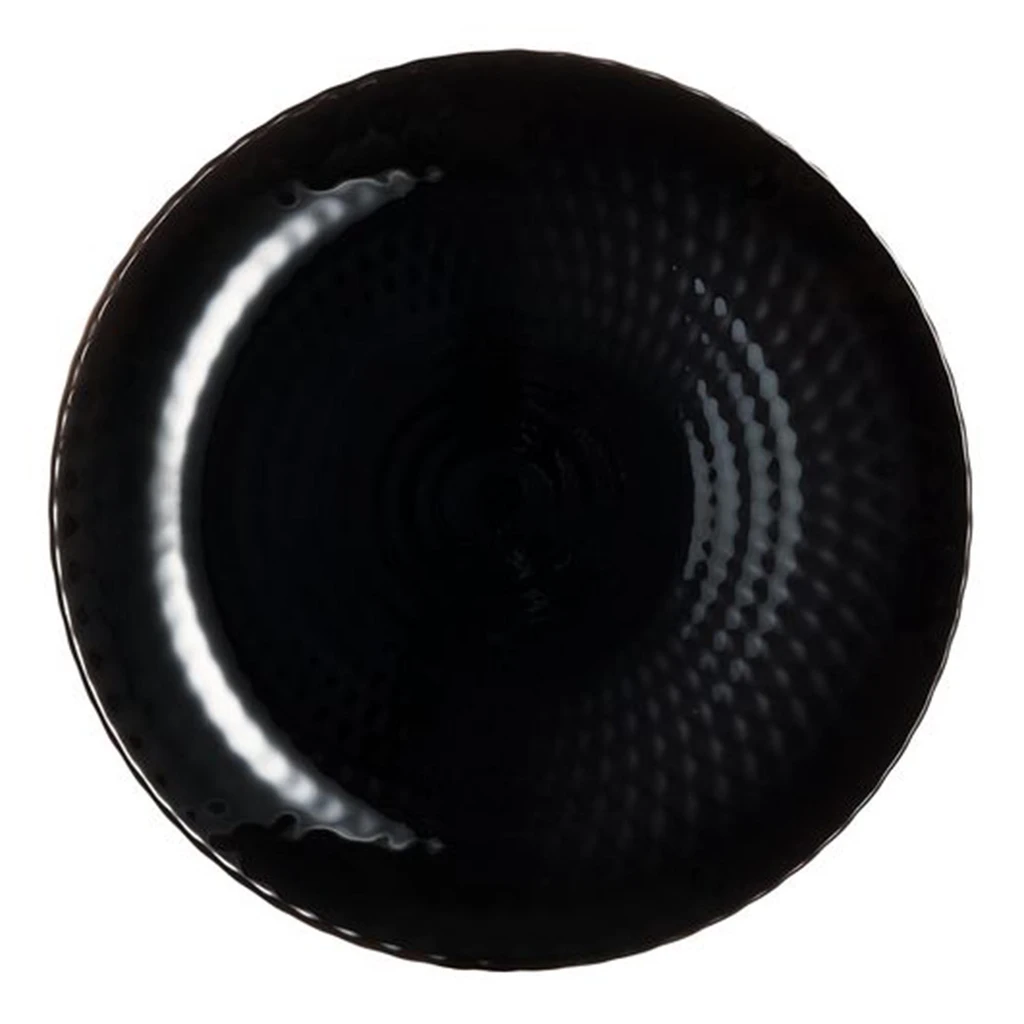 Dezertný tanier čierny PAMPILLE 19 cm