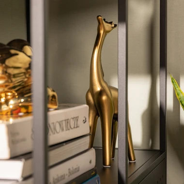 Dekoratívna figúrka ŽIRAFA zlatá