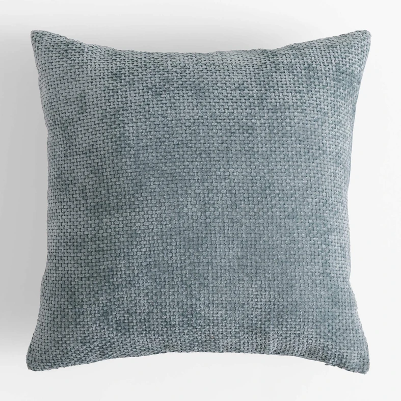 Miętowa poszewka na poduszkę