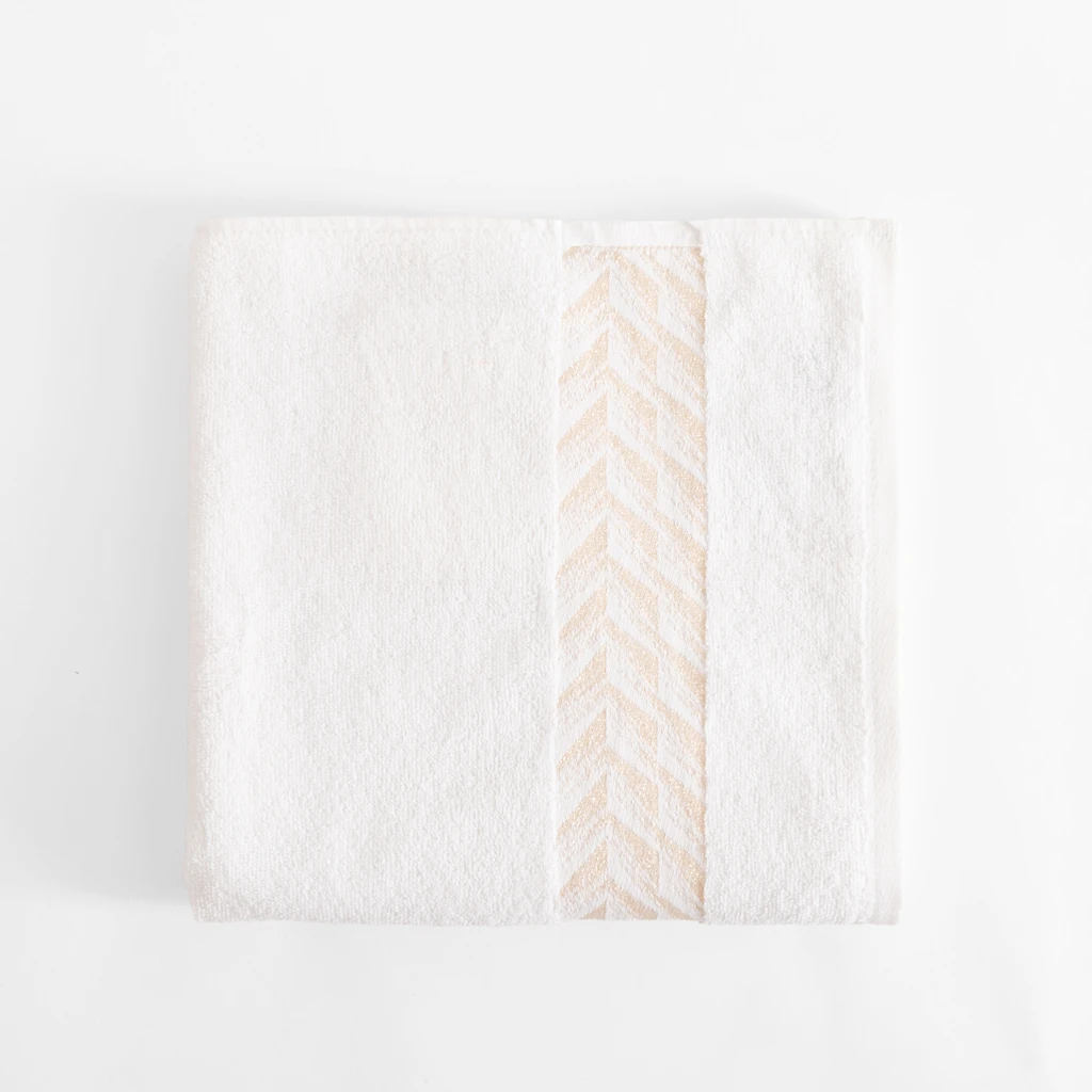 Súprava 2 uterákov biela/čierna GLOW