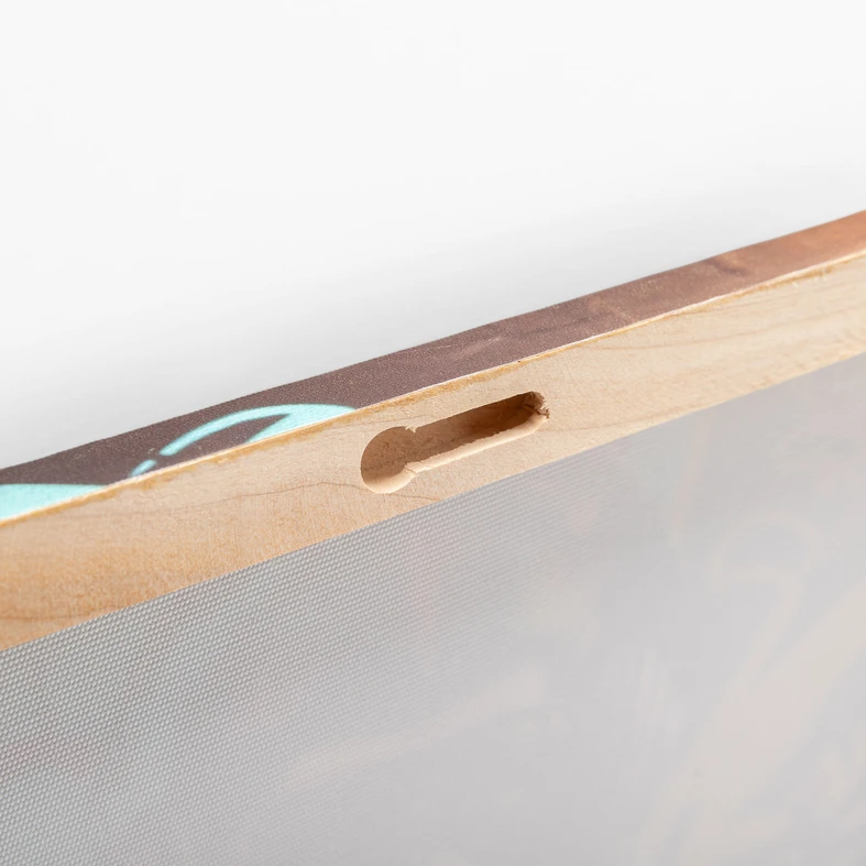 Obraz z grafiką małpy w słuchawkach