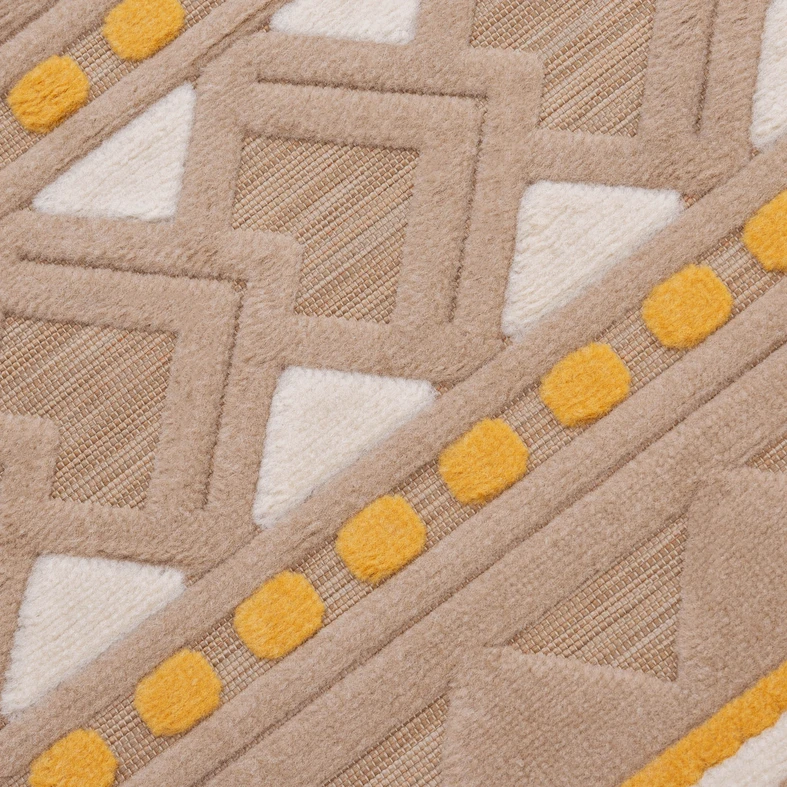 Vonkajší koberec etno 3D TROMSO 80 x 150 cm