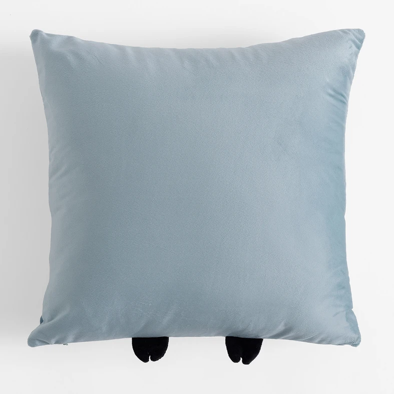 Niebieska poszewka dziecięca z motywem owieczki