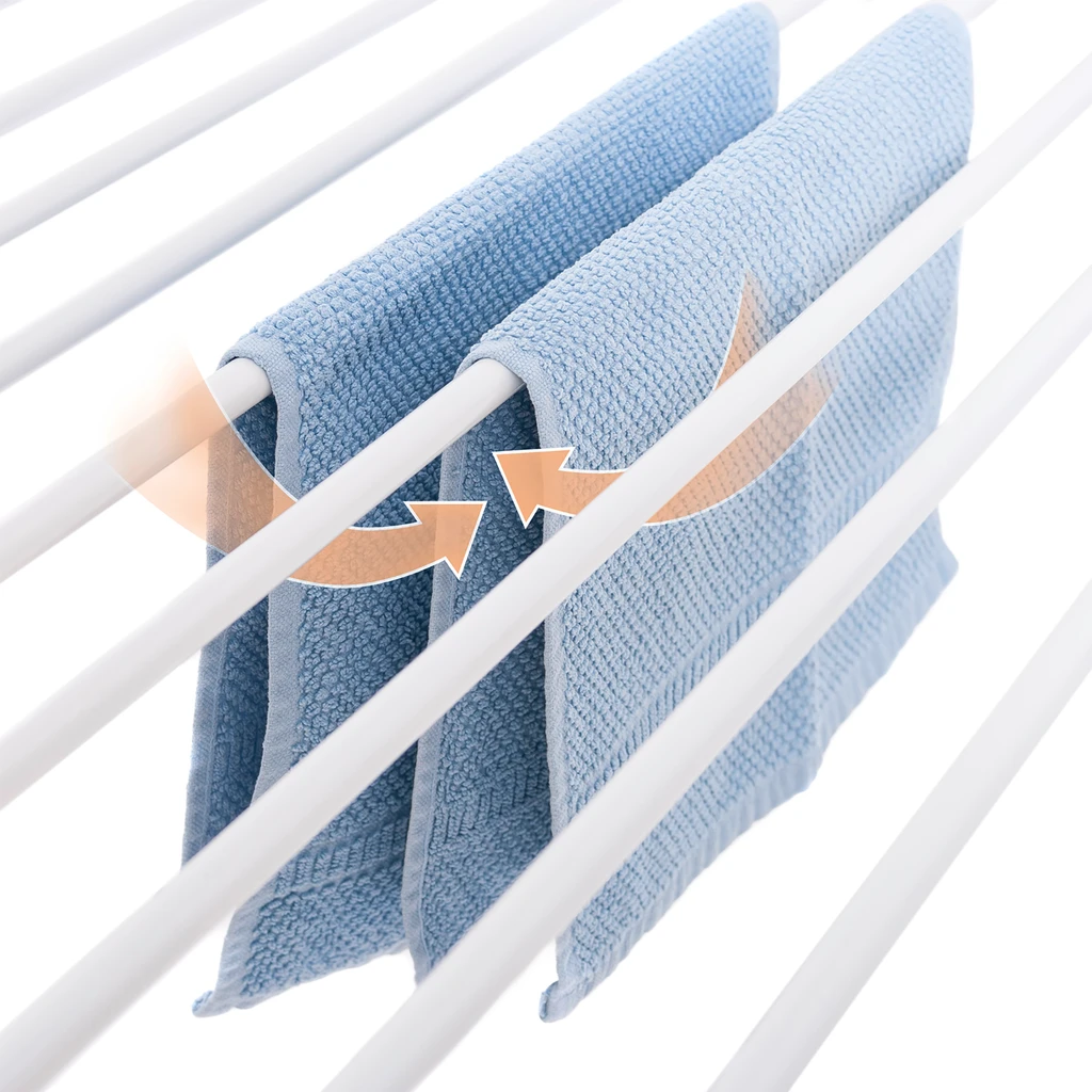 Sušiak na bielizeň s nastaviteľnou dĺžkou CASAFLEX X 55x90x200 cm