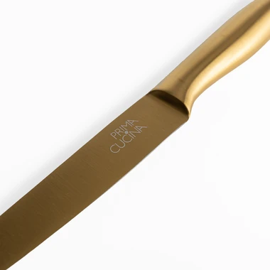 Nôž na krájanie TOKYO zlatý 20 cm